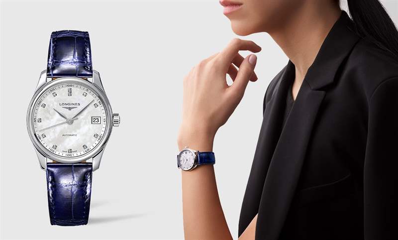 身為品味女子,妳適合隨「時(shí)」優(yōu)雅:浪琴表Master巨擘系列女表與男表-復(fù)刻表