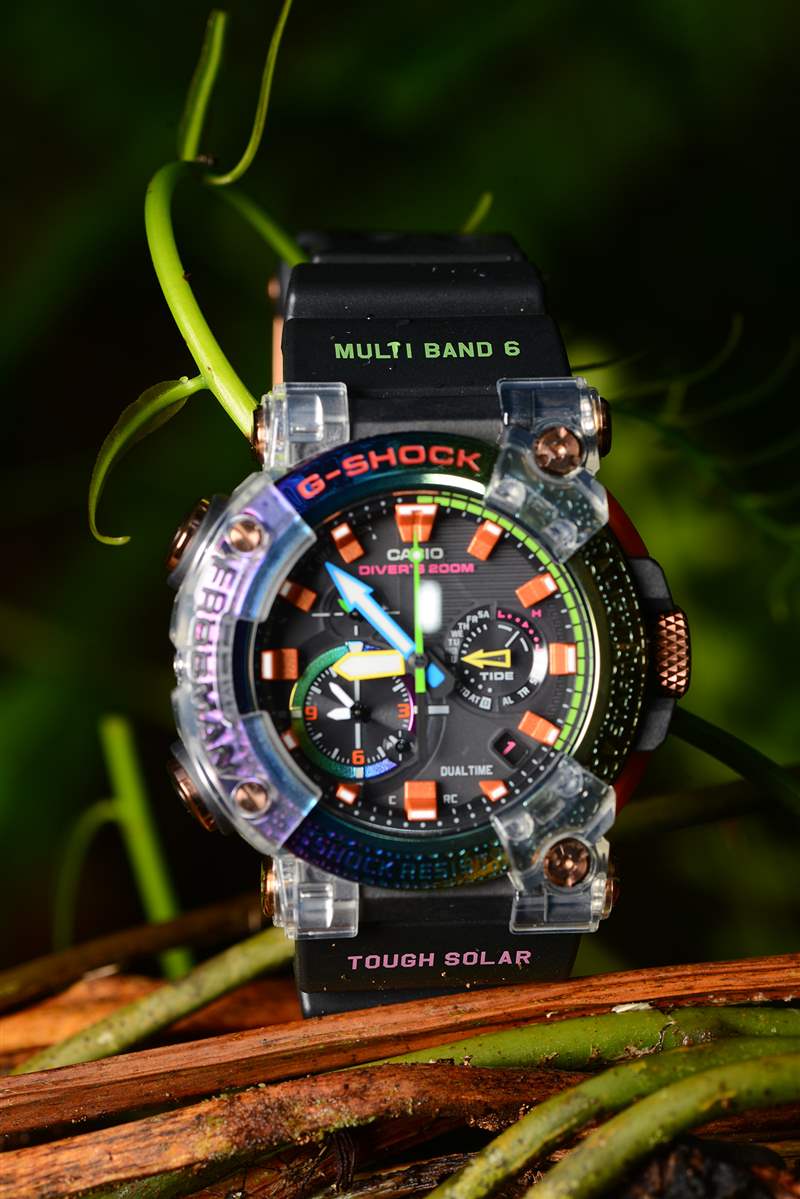 僅僅因?yàn)橐晃徽嬲那嗤芙淌谠u(píng)論了G-Shock Frogman Borneo Rainbow Toad-復(fù)刻表