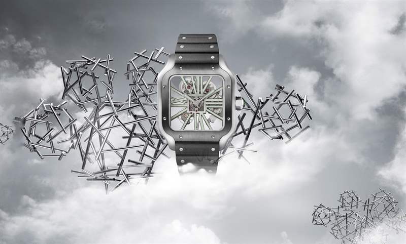 當(dāng)代性的展現(xiàn)，Santos de Cartier的鏤空美學(xué)-復(fù)刻表