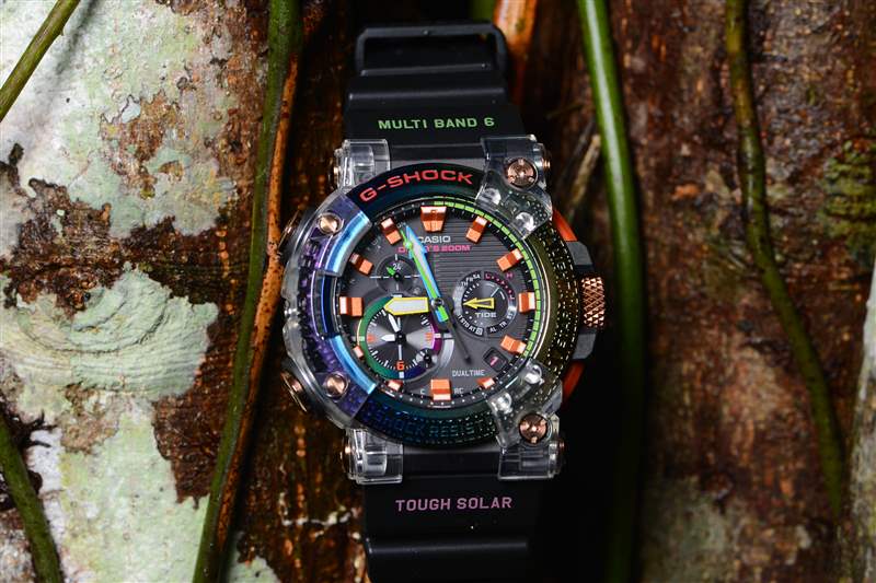 僅僅因?yàn)橐晃徽嬲那嗤芙淌谠u(píng)論了G-Shock Frogman Borneo Rainbow Toad-復(fù)刻表