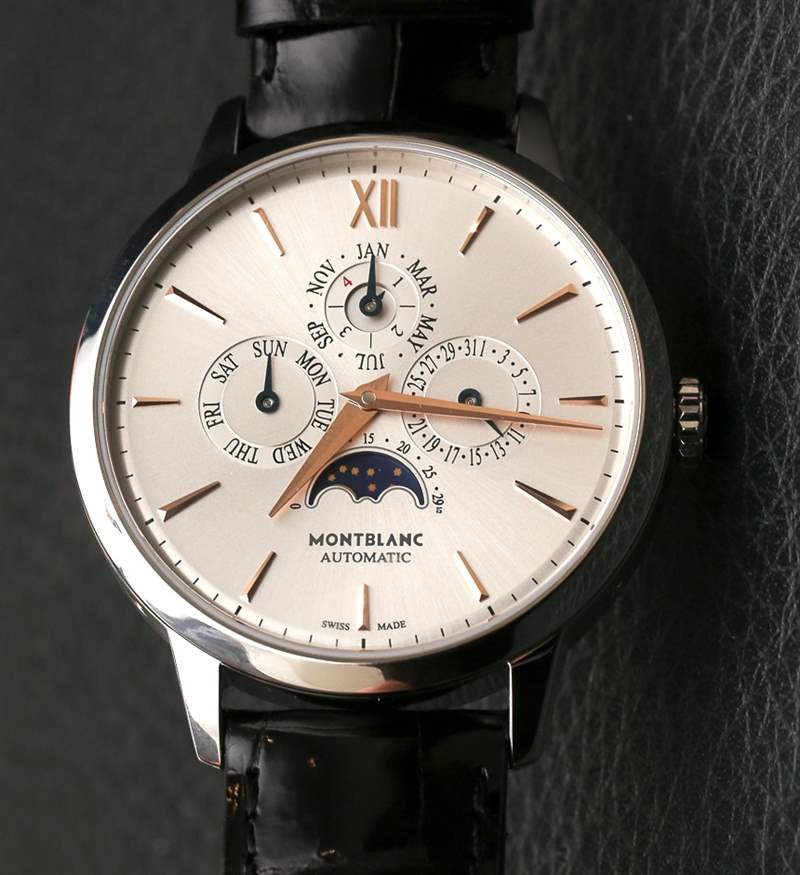 萬寶龍Meisterstuck Heritage萬年歷腕表-復刻表