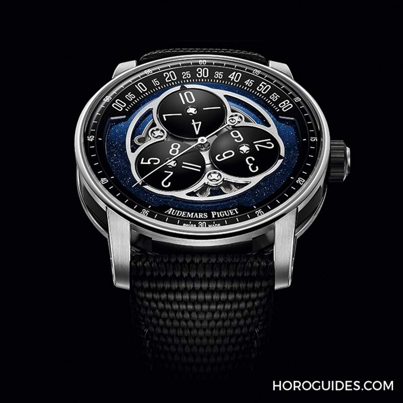 猶如一道優(yōu)美謎題的古老顯時(shí)機(jī)制｜愛彼CODE 11.59系列星輪腕表，再現(xiàn)「時(shí)間漫游」功能-復(fù)刻表