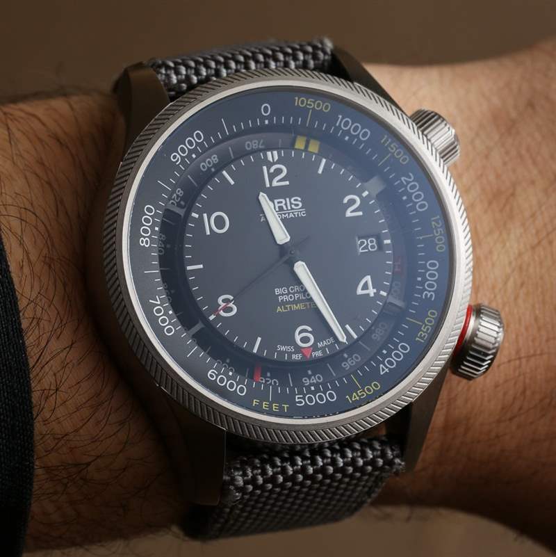 豪利時大表冠ProPilot高度計腕表實戰(zhàn)飛行首秀-復(fù)刻表