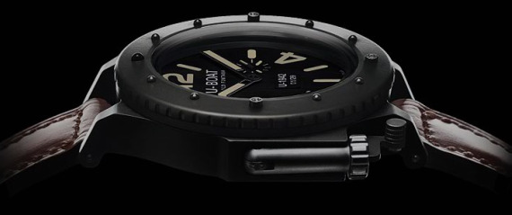 U-Boat U-1942 watch profile U型潛艇U-1942限量版腕表:巨型復(fù)古意大利潛水員-復(fù)刻表