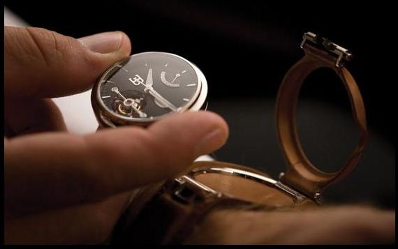 Parmigiani Bugatti Tourbillon 6 帕瑪強尼布加迪陀飛輪腕表+布加迪Galibier 16C汽車-復刻表