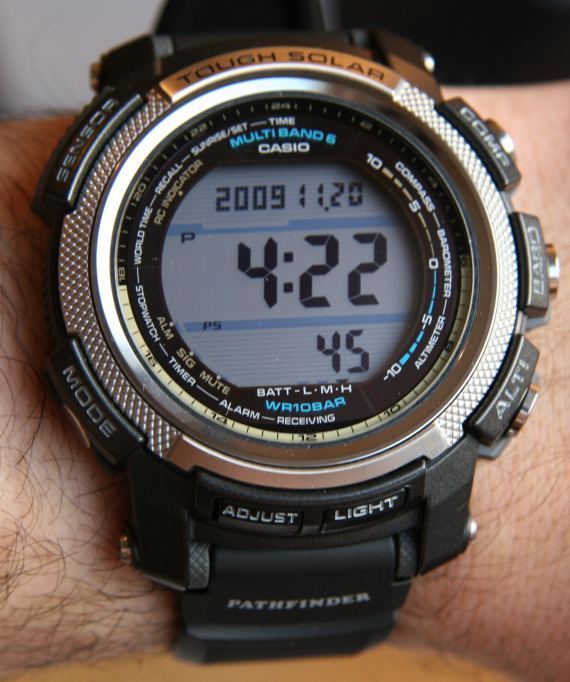Casio PAW2000 watch 11 卡西歐探路者PAW-2000石英電子手表-復(fù)刻表