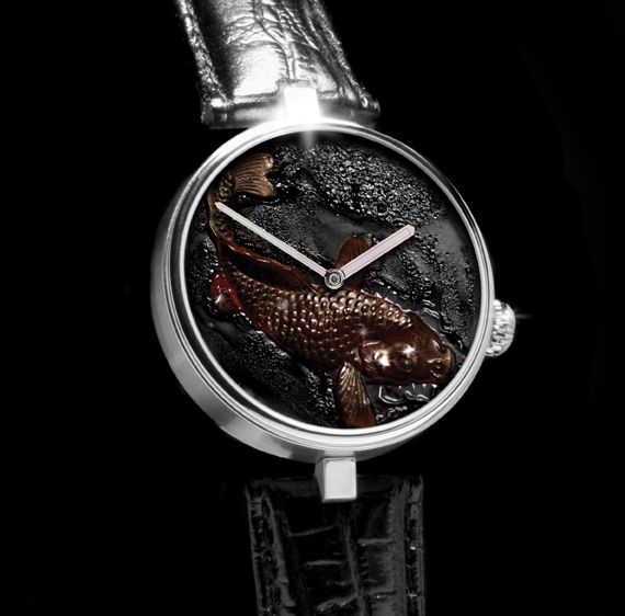 Red Koi 角動量Angular Momentum漆黑紅黑日本漆手表系列-復刻表