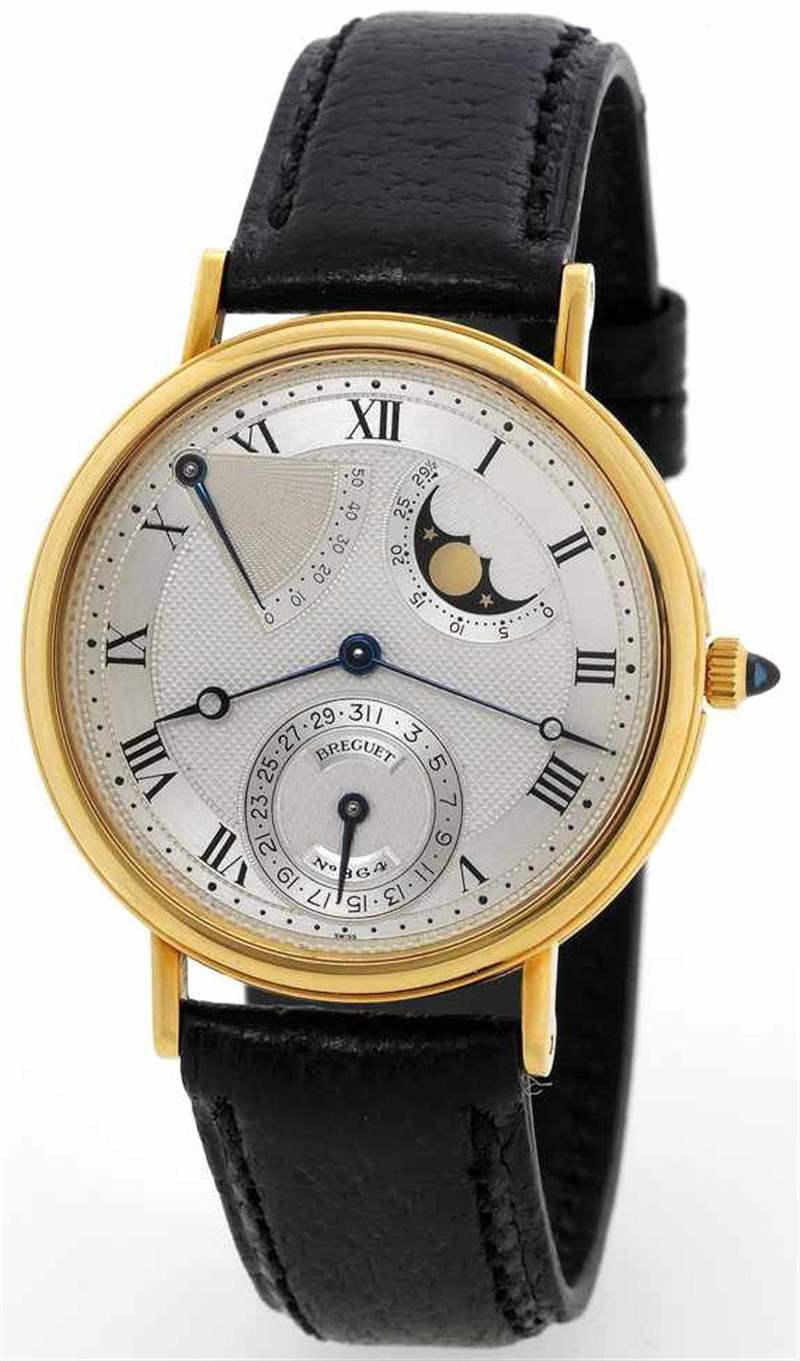 寶璣扭索飾紋機刻表盤Ref. 313718K黃金表殼手表-復刻表