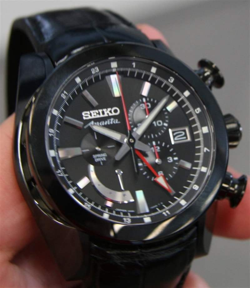 搭載Spring Drive機芯的精工Ananta Spring深潛手表-復刻表