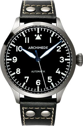 Archimede Pilot XL Automatic watch 阿基米德飛行員XL自動機手表Archimede Pulot XL Automati-復刻表