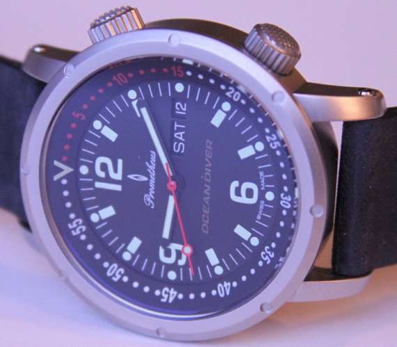 Prometheus Ocean Diver watch 1 普羅米修斯海洋潛水員手表-復刻表