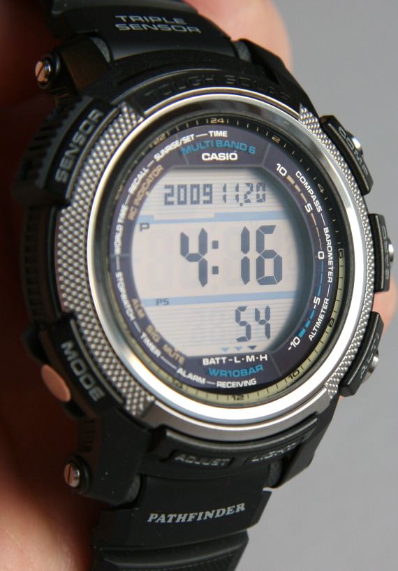 Casio PAW2000 watch 6 卡西歐探路者PAW-2000石英電子手表-復(fù)刻表