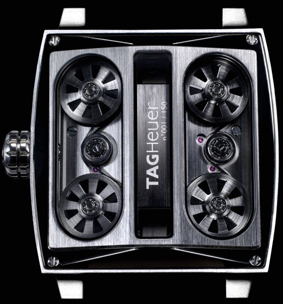 泰格豪雅摩納哥V4限量版腕表-復刻表