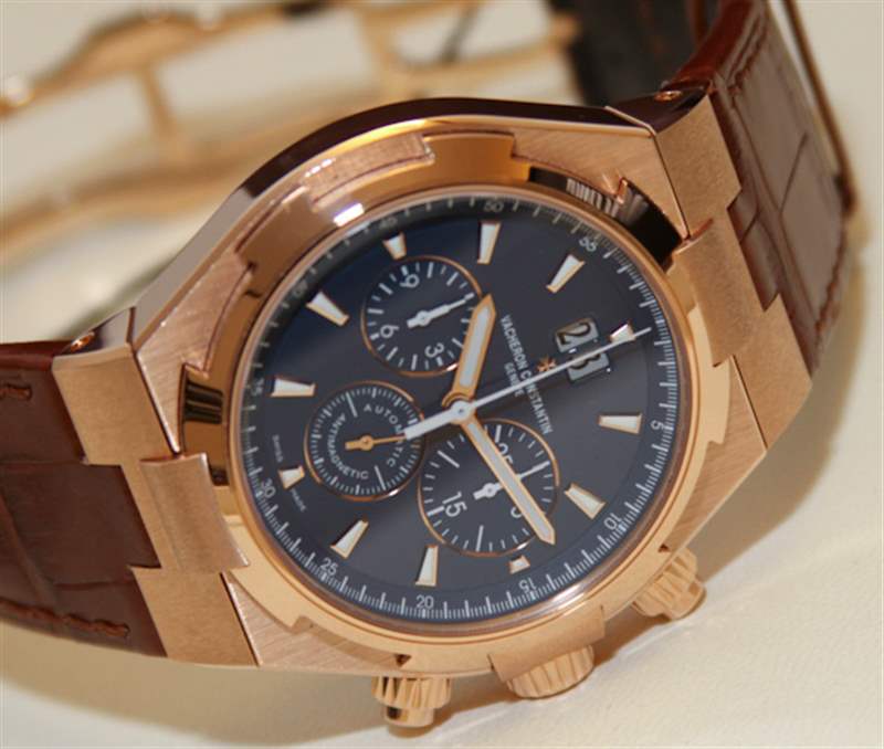 江詩(shī)丹頓縱橫四海計(jì)時(shí)碼表藍(lán)色表盤(pán)腕表上手-復(fù)刻表