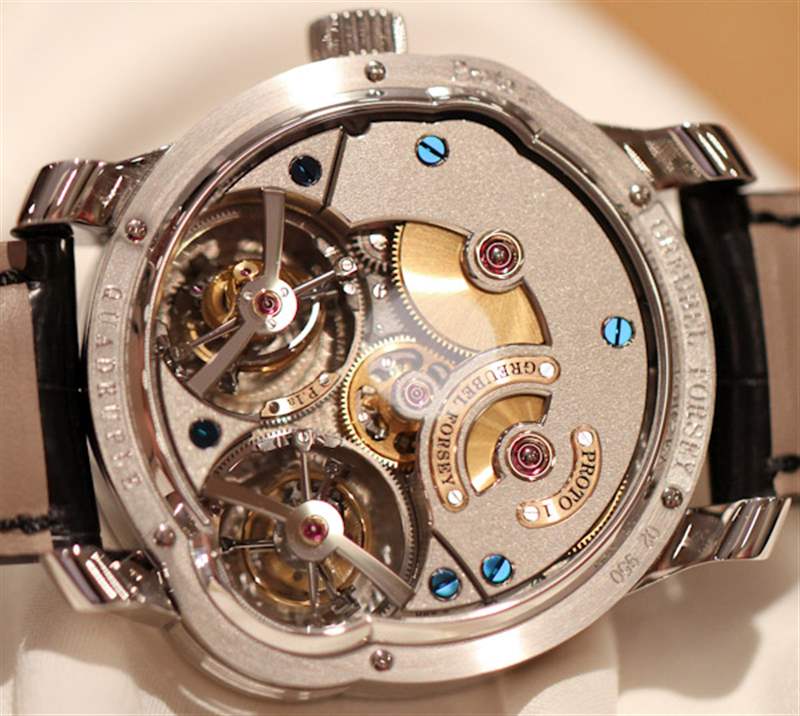 Greubel Forsey四重陀飛輪秘密腕表動手實踐-復(fù)刻表