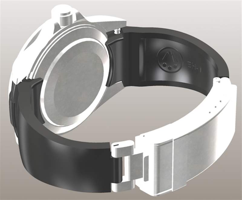 勞力士手表評論的珠穆朗瑪峰EH-1表帶硅膠表帶-復(fù)刻表