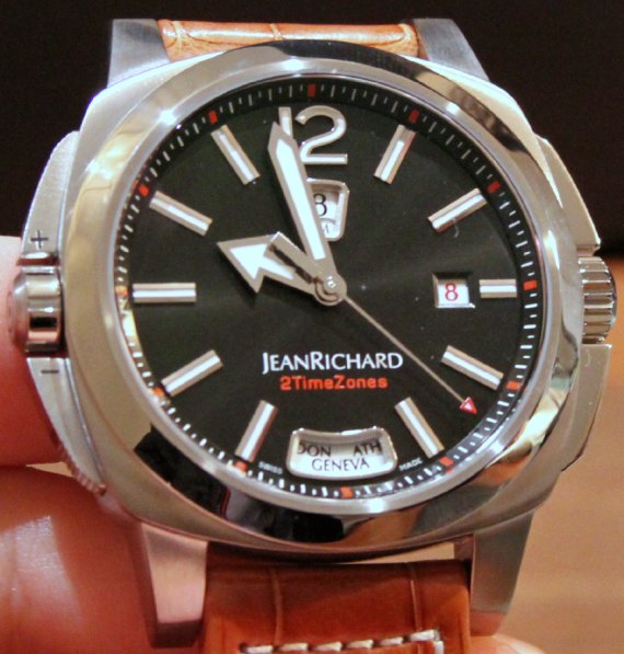 JeanRichard理查德雙時區手表-復刻表