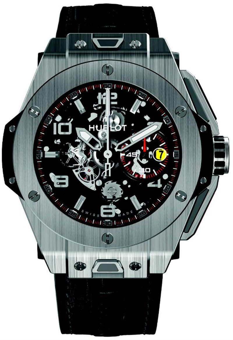 2012-401.NX.0123.GR-SD-HR-W 宇舶Big Bang法拉利手表動手實踐-復刻表