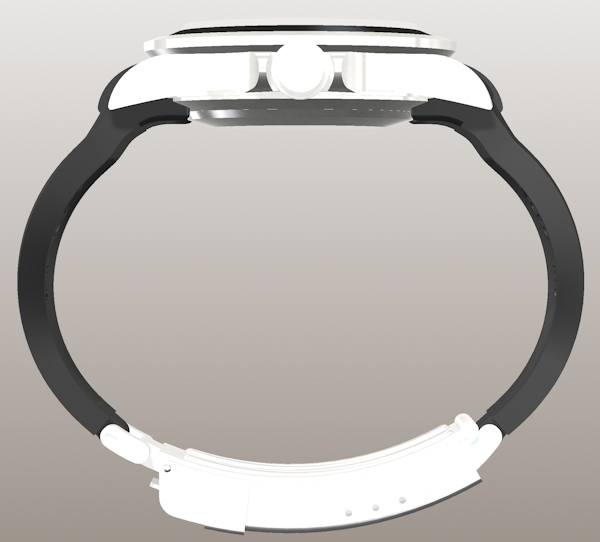 勞力士手表評論的珠穆朗瑪峰EH-1表帶硅膠表帶-復(fù)刻表