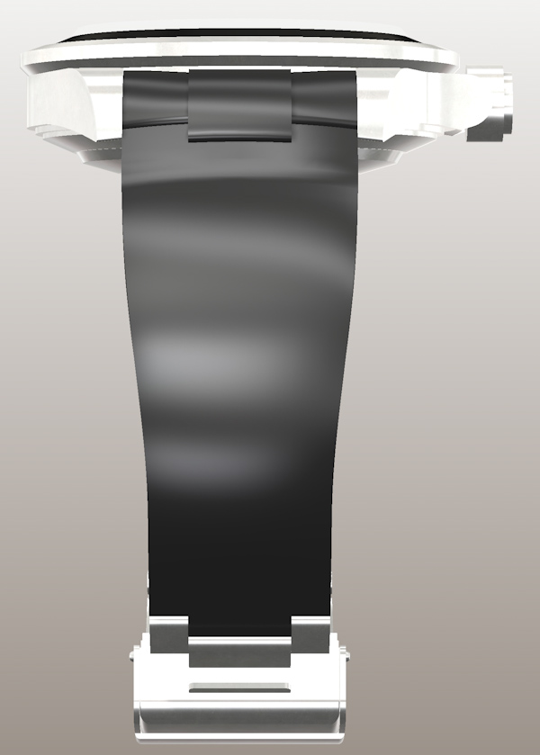 勞力士手表評論的珠穆朗瑪峰EH-1表帶硅膠表帶-復(fù)刻表