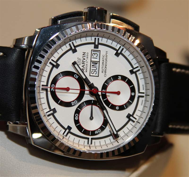 Marvin Malton氣墊計時腕表上手體驗-復刻表