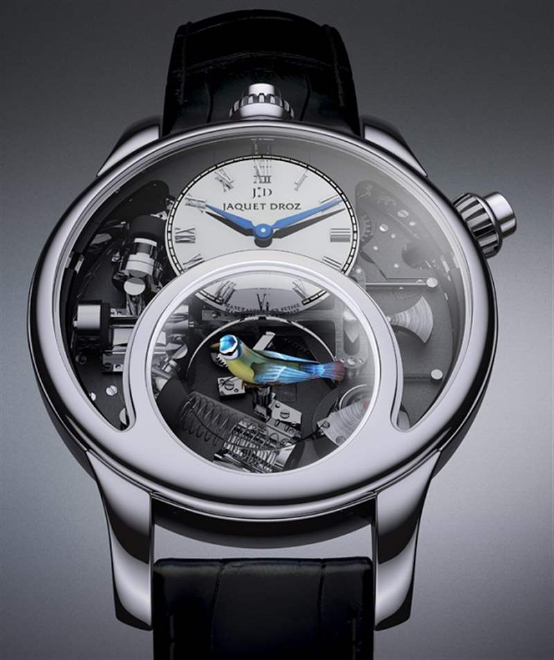 雅克德羅(Jaquet Droz)迷人小鳥自動玩偶腕表歌舞升華-復刻表