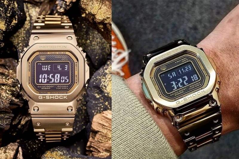 G-Shock GMW-B5000GD-9 8款熱門卡西歐G-SHOCK推介|你有買DW-5600、GMW-B5000或GA-2100嗎-復刻表