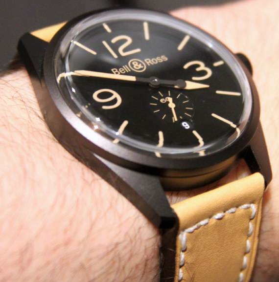 柏萊士Vintage BR 123 & 126精鋼表殼圓形腕表-復(fù)刻表