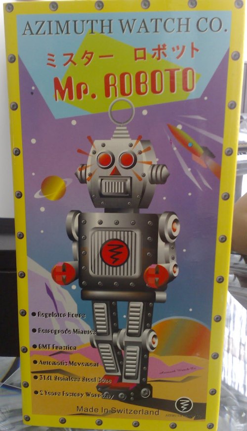 Azimuth羅博托Roboto先生手表 Azimuth羅博托Roboto先生手表-復刻表