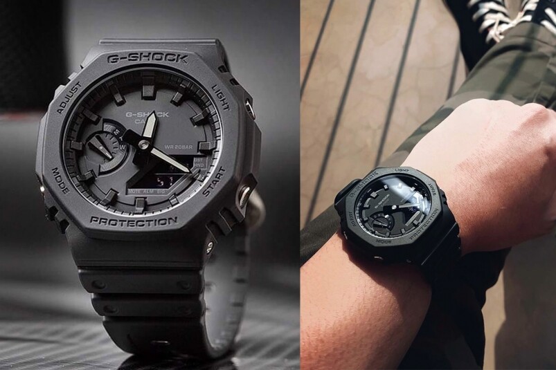 G-Shock GA-2100-1A1 8款熱門卡西歐G-SHOCK推介|你有買DW-5600、GMW-B5000或GA-2100嗎-復刻表