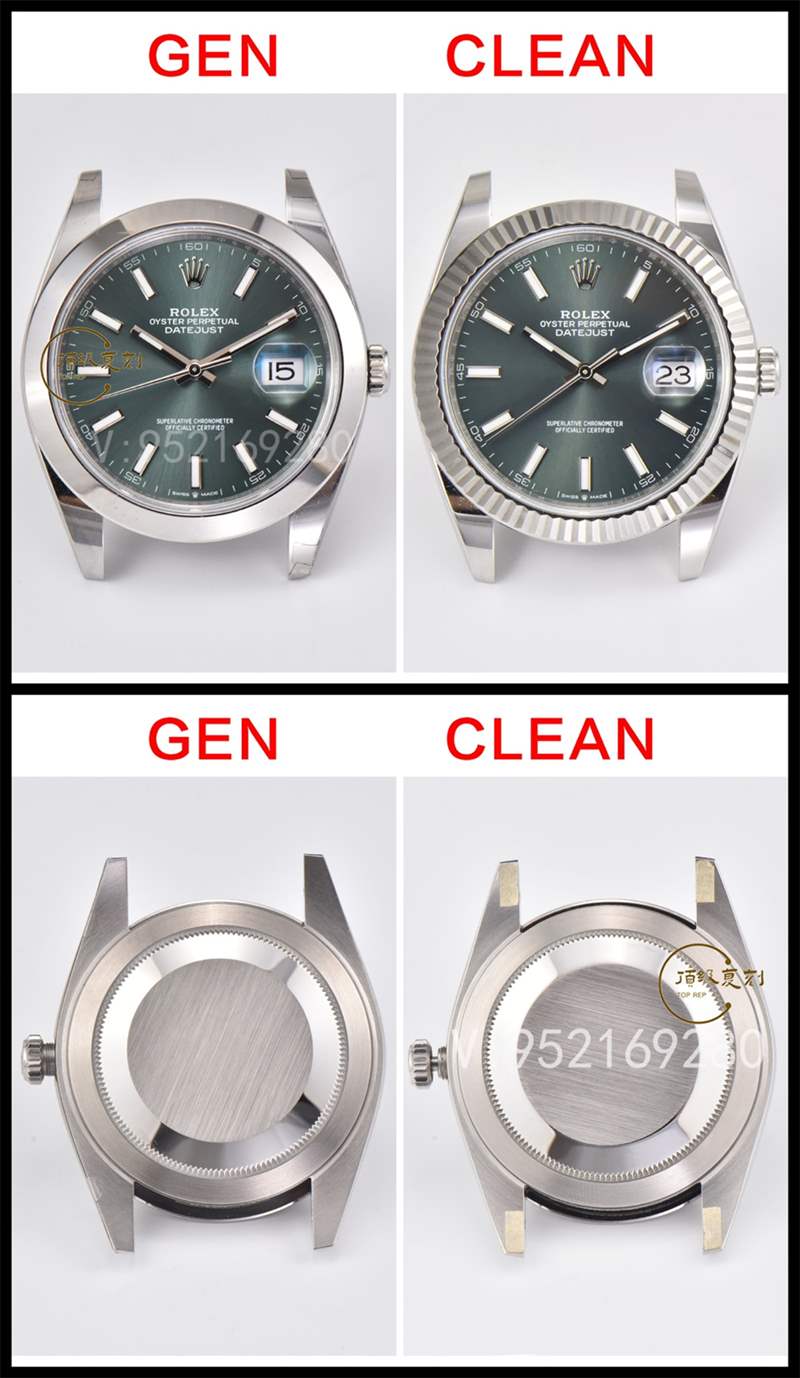 Clean廠C廠薄荷綠日志41mm對比正品怎么樣,C廠薄荷綠日志真假對比評測-復(fù)刻表