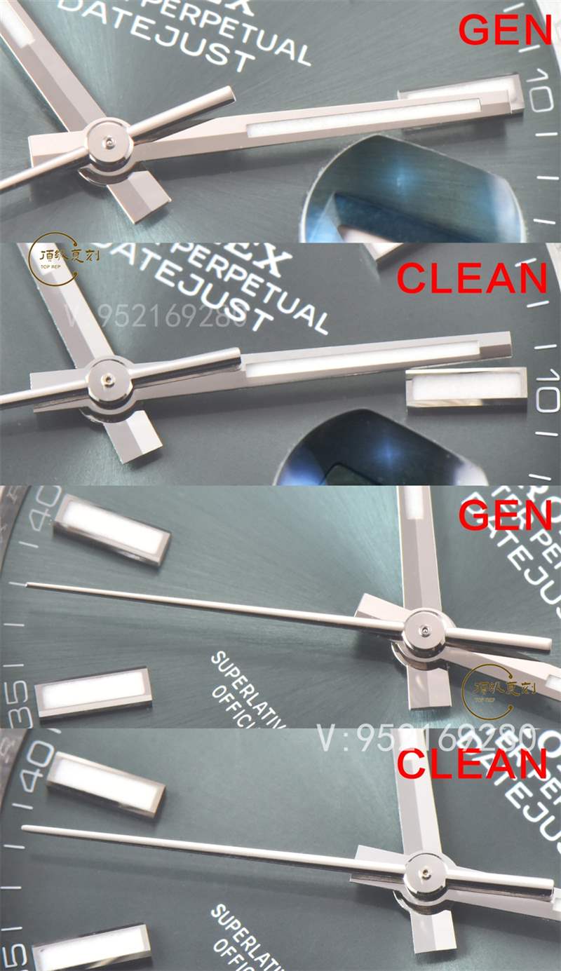 Clean廠C廠薄荷綠日志41mm對比正品怎么樣,C廠薄荷綠日志真假對比評測-復(fù)刻表