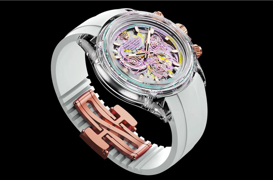 以愛神為主題、融入莫比烏斯環展現無盡愛意的勞力士Daytona-復刻表