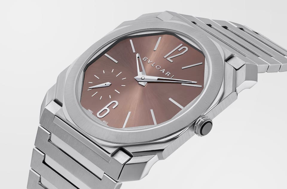 寶格麗Octo超薄自動(dòng)三針出現(xiàn)極罕見面盤新色原來是區(qū)域限定超限量款-復(fù)刻表