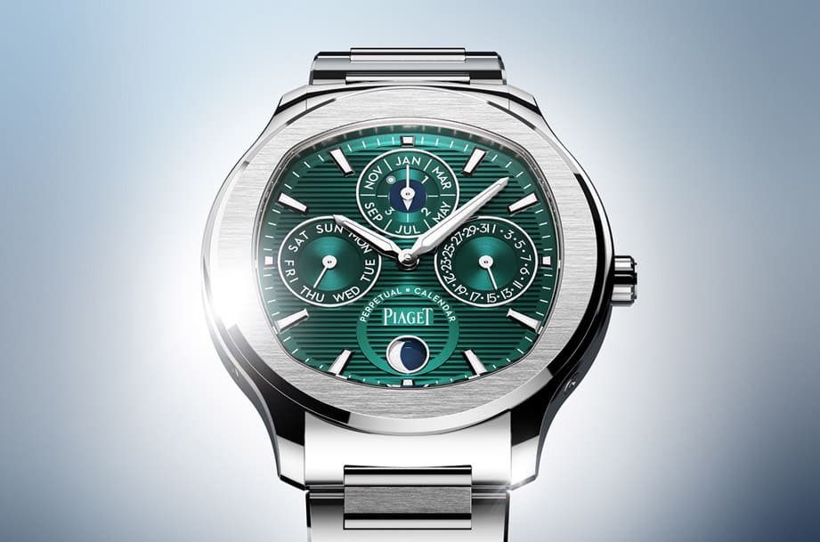伯爵不銹鋼Polo運動表首度推出超薄萬年歷功能-復刻表
