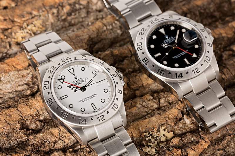 勞力士 Explorer II 參考。 16570 - 白色和黑色表盤 如何像GMT一樣使用勞力士探險(xiǎn)家Explorer II-復(fù)刻表