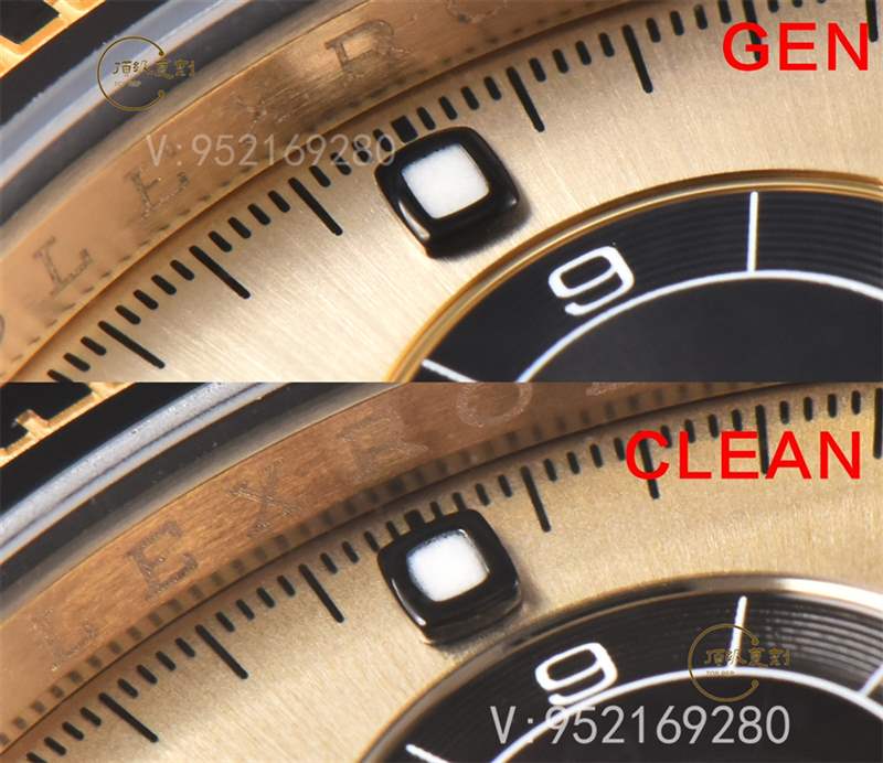 Clean廠C廠勞力士余文樂迪通拿真假對比,C廠余文樂對比正品區(qū)別大嗎-復刻表