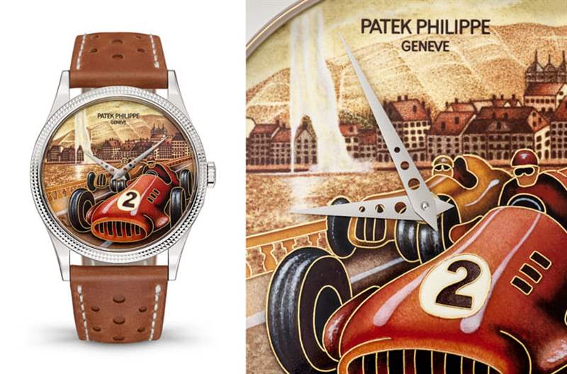 百達翡麗2023珍稀工藝展座鐘、懷表與手表焦點展品一次看-復刻表