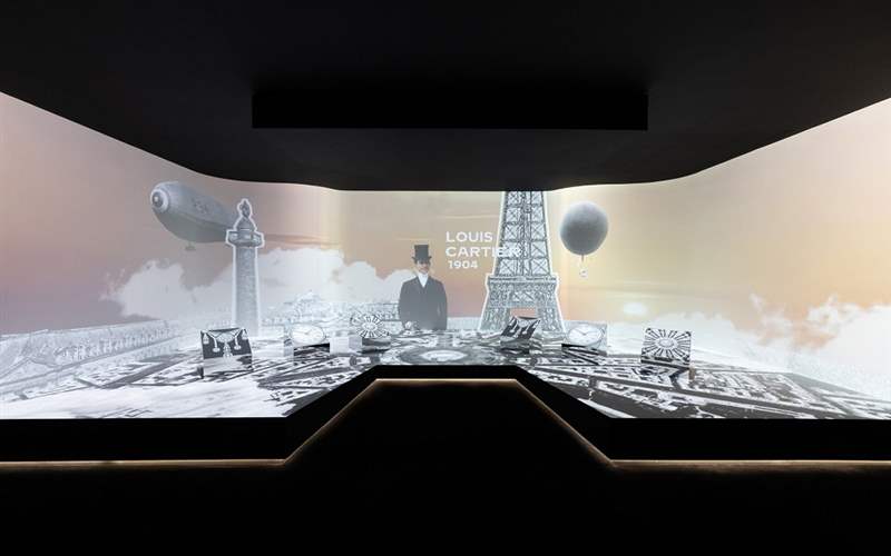 卡地亞「時光無界」限時體驗空間亮相北京:探尋百年制表歷程-復刻表