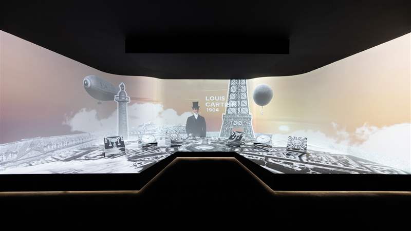 卡地亞「時光無界」限時體驗空間亮相北京:探尋百年制表歷程-復刻表