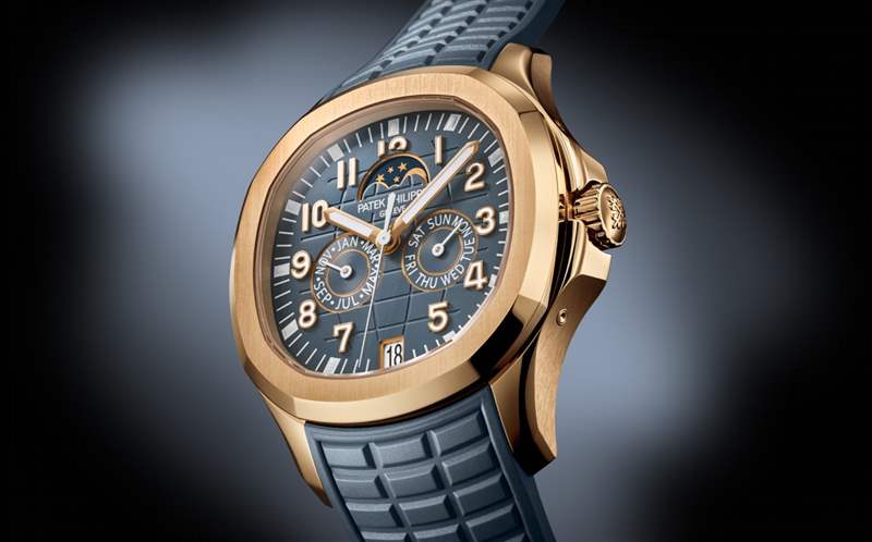 PATEK PHILIPPE Aquanaut Luce 5261R(PATEK PHILIPPE) 不讓PP金鷹系列專美百達翡麗運動手表Aquanaut首度迎來年歷功能-復刻表