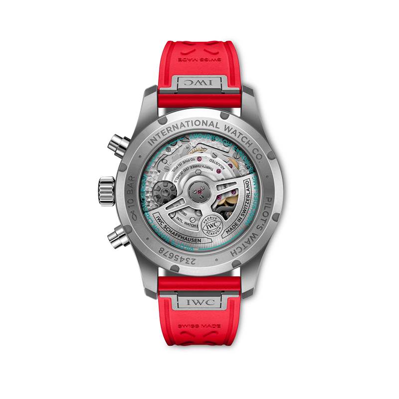 萬國推出Pilot’s Watch Chronograph 41 Mercedes-AMG Petronas Formula One Team Miami Pink計時碼表-復刻表