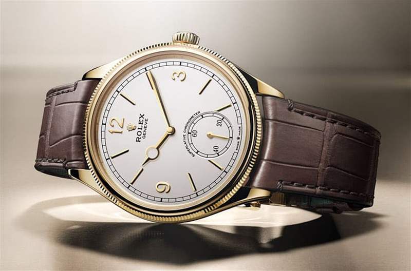 勞力士1908系列登場。 (Rolex官網) 勞力士1908正裝表透明底蓋增賞玩性名字背后意義非凡-復刻表