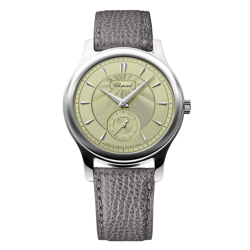 Chopard推出L.U.C 1860冰綠色表盤超薄腕表-復刻表