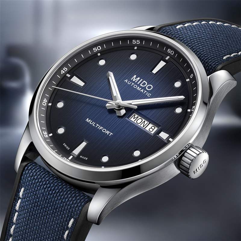 Mido美度推出Multifort M大三針日歷腕表-復(fù)刻表