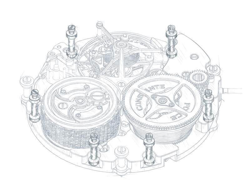 (圖片來源:Chronométrie Ferdinand Berthoud) 日內瓦鐘表大賞得主Chronomètre FB 1時隔八年限量38枚最終版本-復刻表