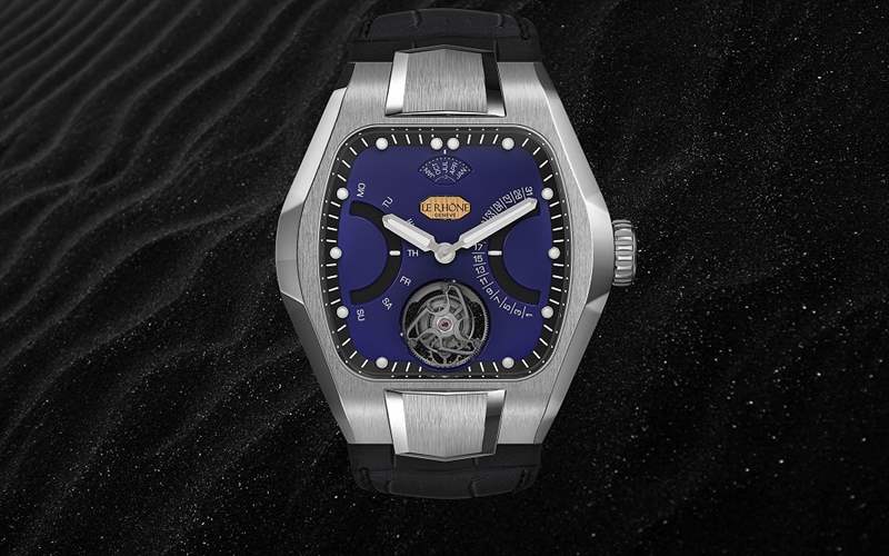 Le Rh?ne推出Horology Tourbillon QP Retrograde 10th-Anniversary陀飛輪萬年歷腕表-復刻表