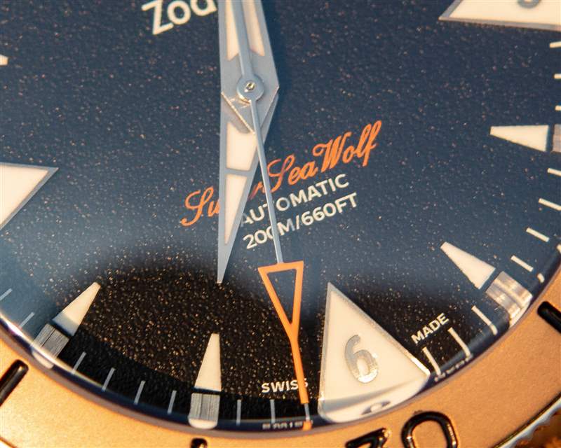 首次上手:雙色Zodiac X Huckberry超級海狼青銅皮膚潛水腕表-復刻表