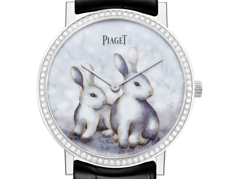 伯爵推出Altiplano Year of The Rabbit兔年主題琺瑯工藝腕表-復(fù)刻表