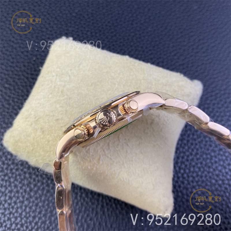 Clean廠C廠勞力士全金迪通拿鍍金層會掉色嗎?C廠玫瑰金莫桑鉆迪通拿怎么樣-復刻表